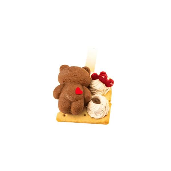 Piece Teddy Bear Dark Mousse