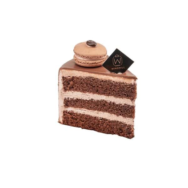 Piece Chocolate Ganache Cake