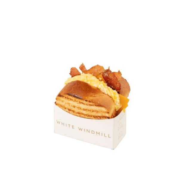 Bacon Cheese Brioche