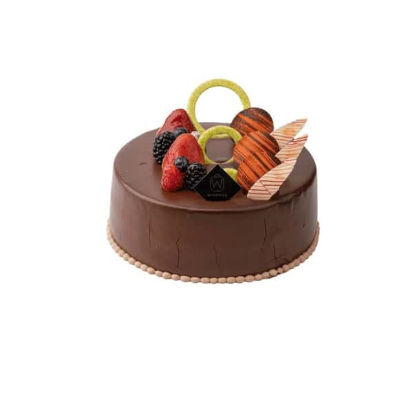 Dark Ganache Cake 7"
