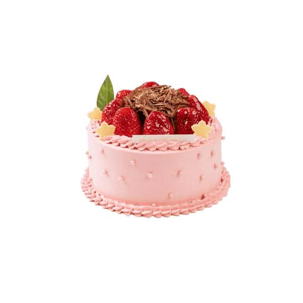 Strawberry Choco Fresh Cream Cake 6"