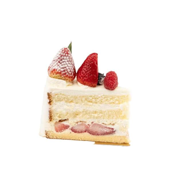 Piece Strawberry Fresh Cream Cake