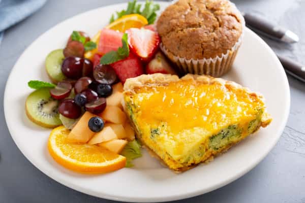 Homemade Quiche of the Day