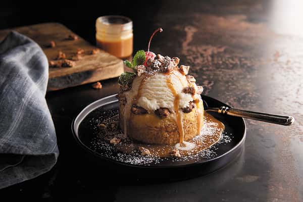 Caramel Walnut Butter Cake