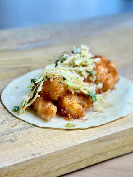 Coconut Shrimp Taco