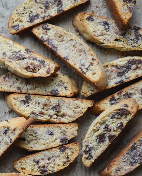 CHOCOLATE CHIP MANDEL BREAD