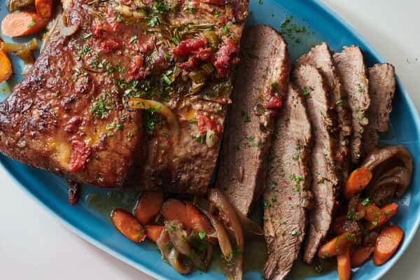 Juicy beef brisket