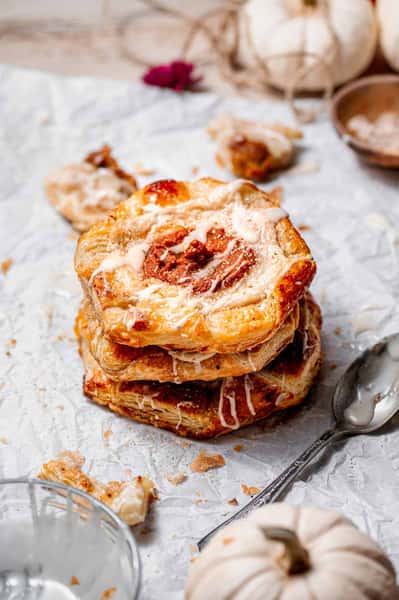 Seasonal: Pumpkin Spiced Cheese Danish