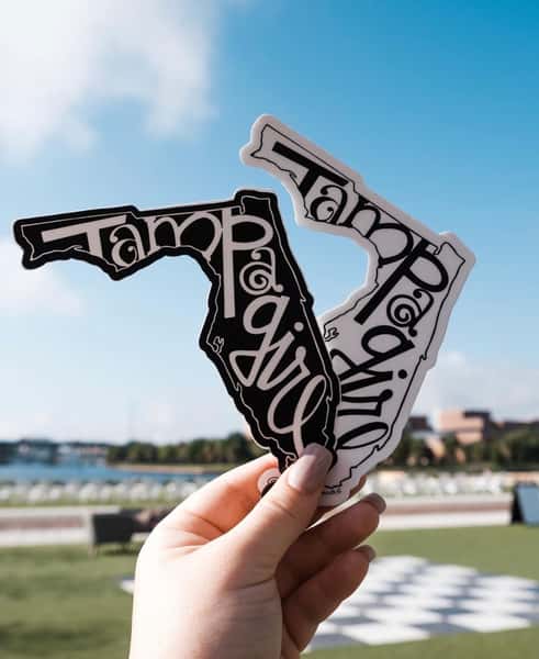Tampa girl decals