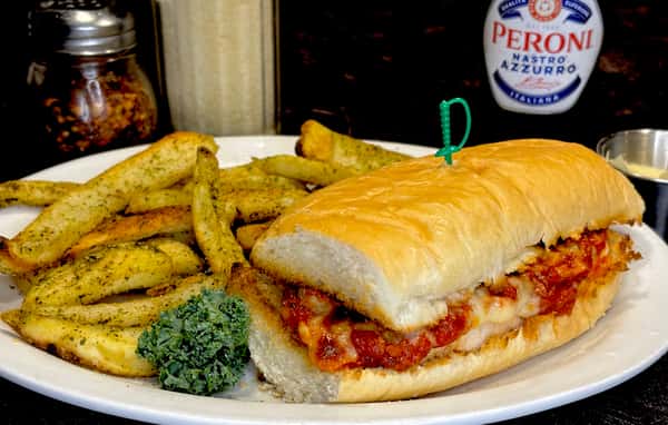 Chicken Parmigiana Sub