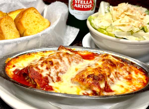 Eggplant Parmigiana Stuffed Sleeves