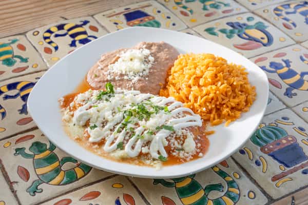 Chile Relleno on a white plate