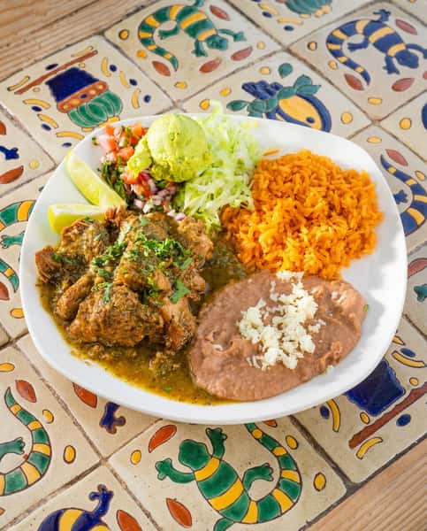 Chile Verde Plate