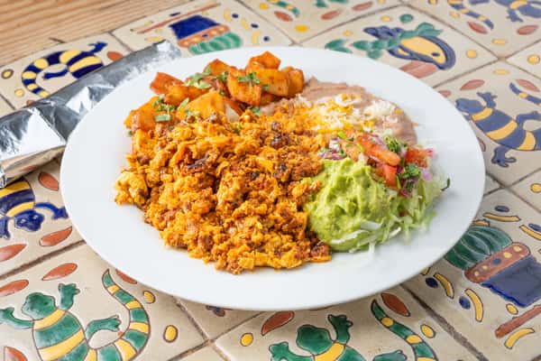 Chorizo Breakfast Plate