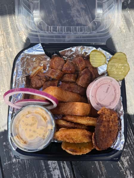 Smoked Alligator Plate