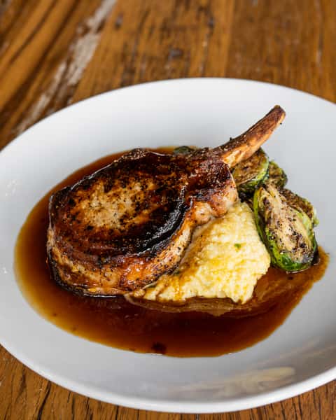 Wood Fired Pork Chop