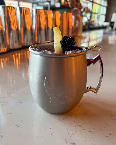 Blackberry Bourbon Mule