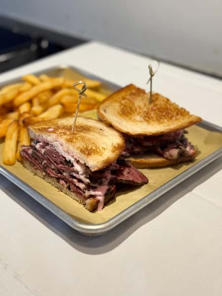 Stacked Pastrami on Rye