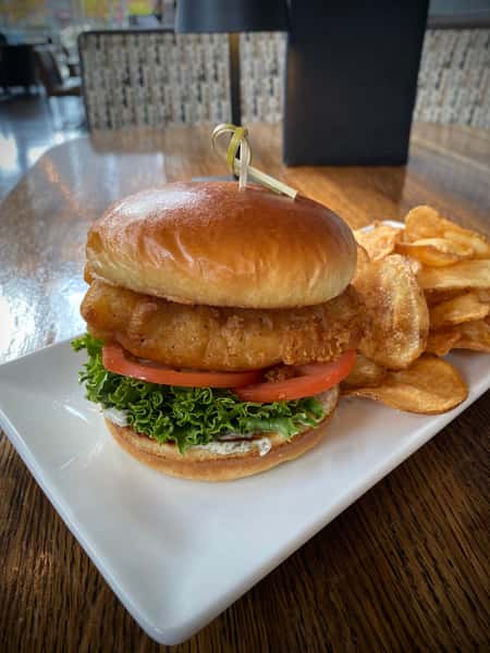 Beer Battered Cod Sandwich