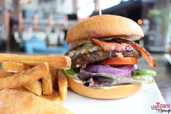 Black and Bleu Burger