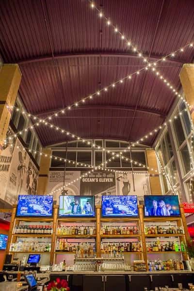 View from the bar