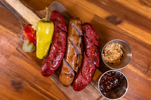 Brewmaster's Brat Sampler