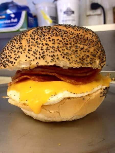 Porkroll Egg and Cheese