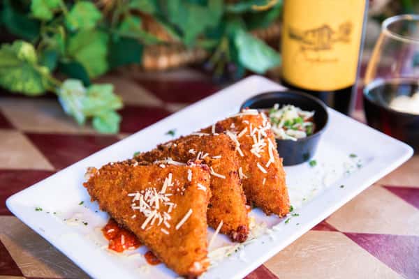 Mozzarella Triangles ALL DAY MENU Tuscano's Italian Kitchen