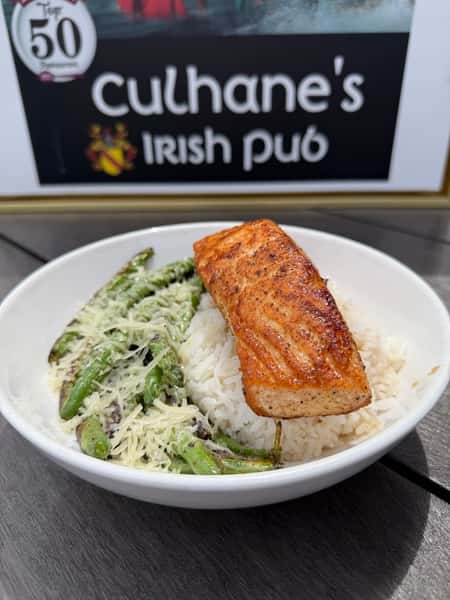 Jeff's Whiskey Salmon Bowl