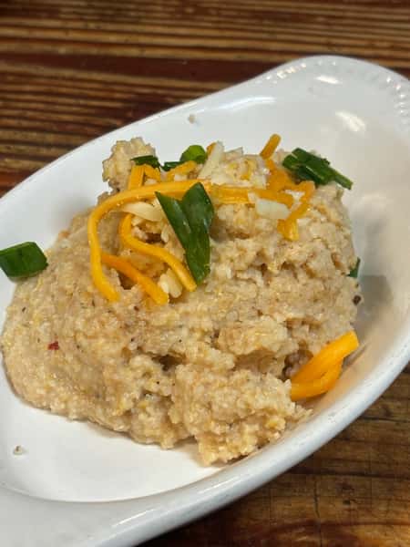 $ Cheddar Grits
