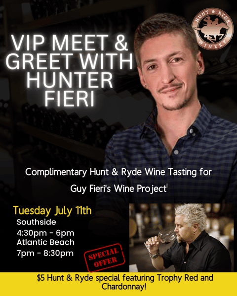 VIP Meet Greet With Hunter Fieri Culhane s Irish Pub Southside vip-meet-greet-with-hunter-fieri-culhane-s-irish-pub-southside