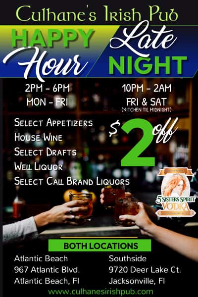 Happy Hour Drinks 