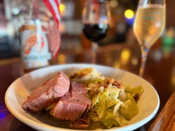 Corned Beef N' Cabbage W/ CURRY AIOLI