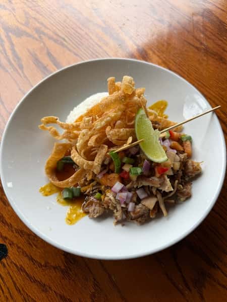 Smokey Pork N' Rice Bowl