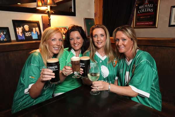 Sisters in Irish Jersey's