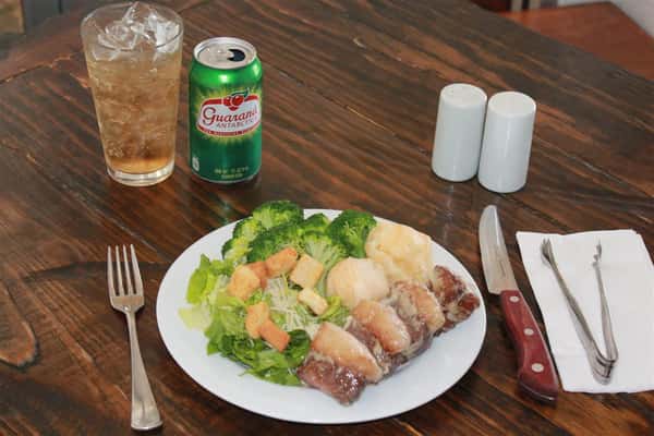 Garlic Picanha – Combo Plate