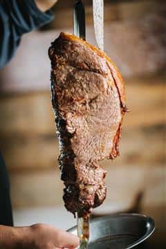 FC. THE grill top sirloin 1 pound, served with 1 pound of zucchine, 1 pound of rice.