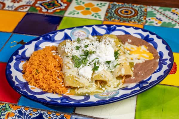 Enchiladas Verdes
