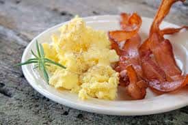 Scrambled Eggs & Bacon