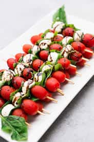 Tomato Caprese Skewers