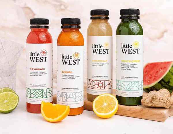Little West cold press juices 