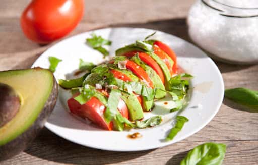 Vegan Heirloom Tomato Salad