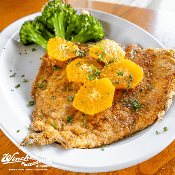 Almond Crusted Trout