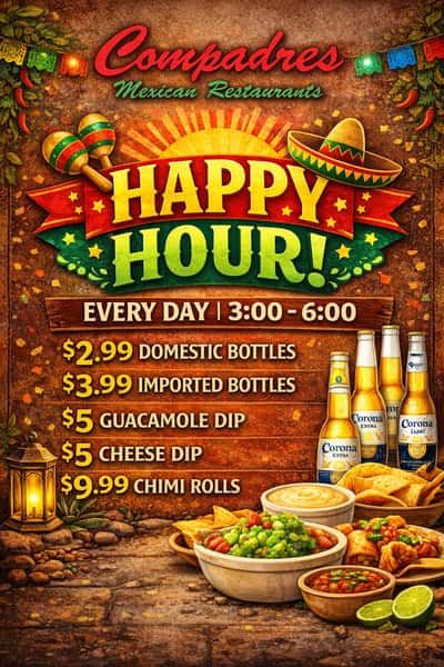 Compadres Happy Hour