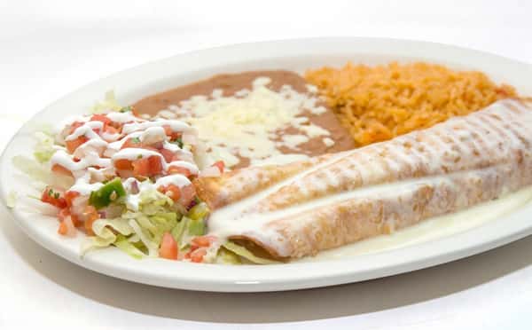 Lunch Chimichanga