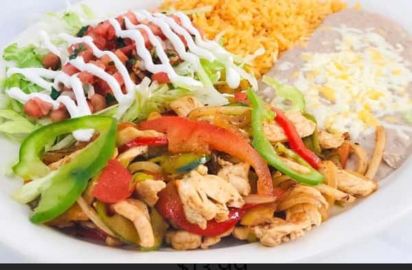 Lunch Fajitas (choose two)