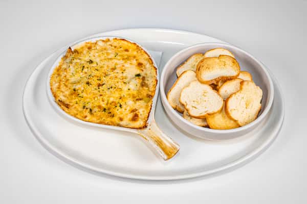 baked dish and sides