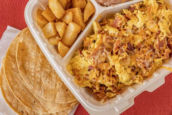Bacon-Egg Plate