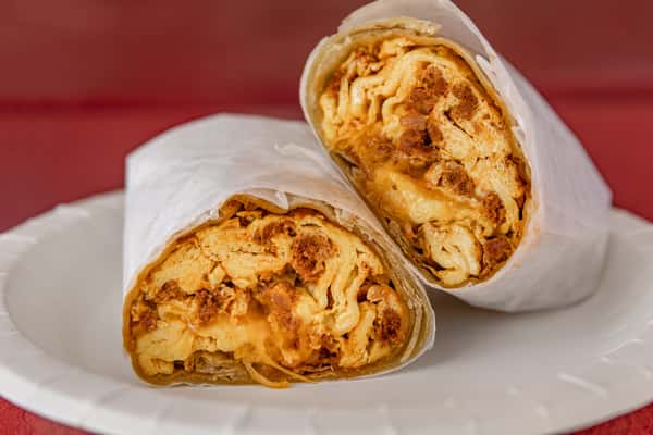 Chorizo-Egg-Cheese Burrito