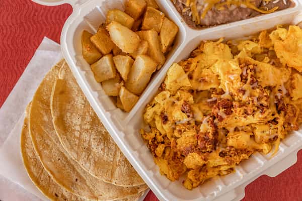 Chorizo-Egg Plate